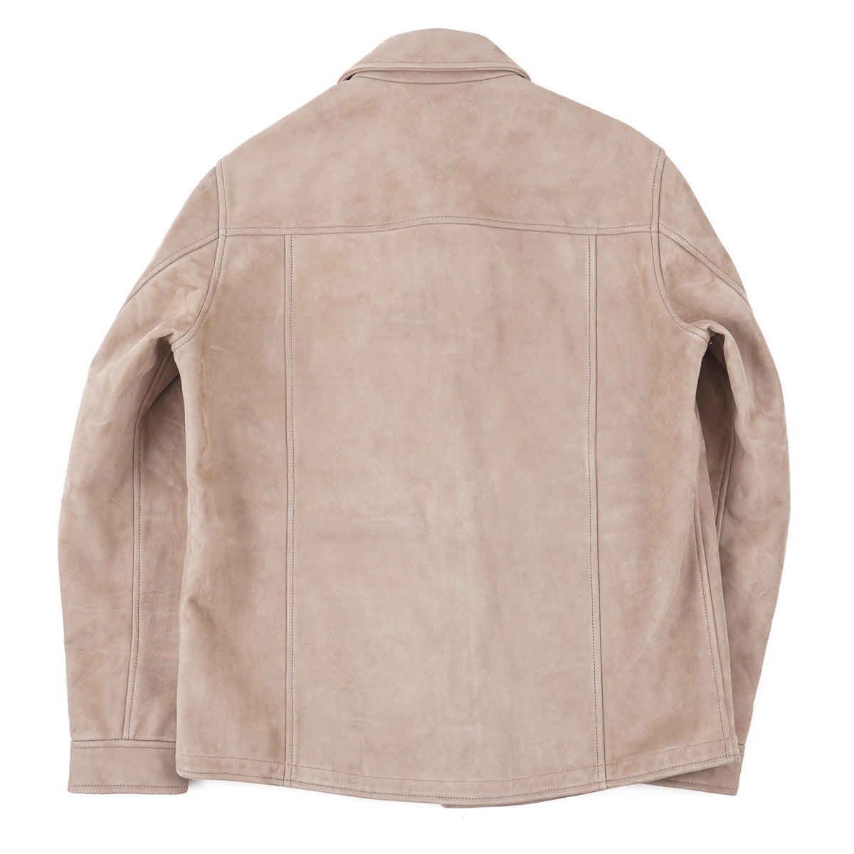 Maurizio Baldassari Cashmere-Lined Suede Jacket - Top Shelf Apparel