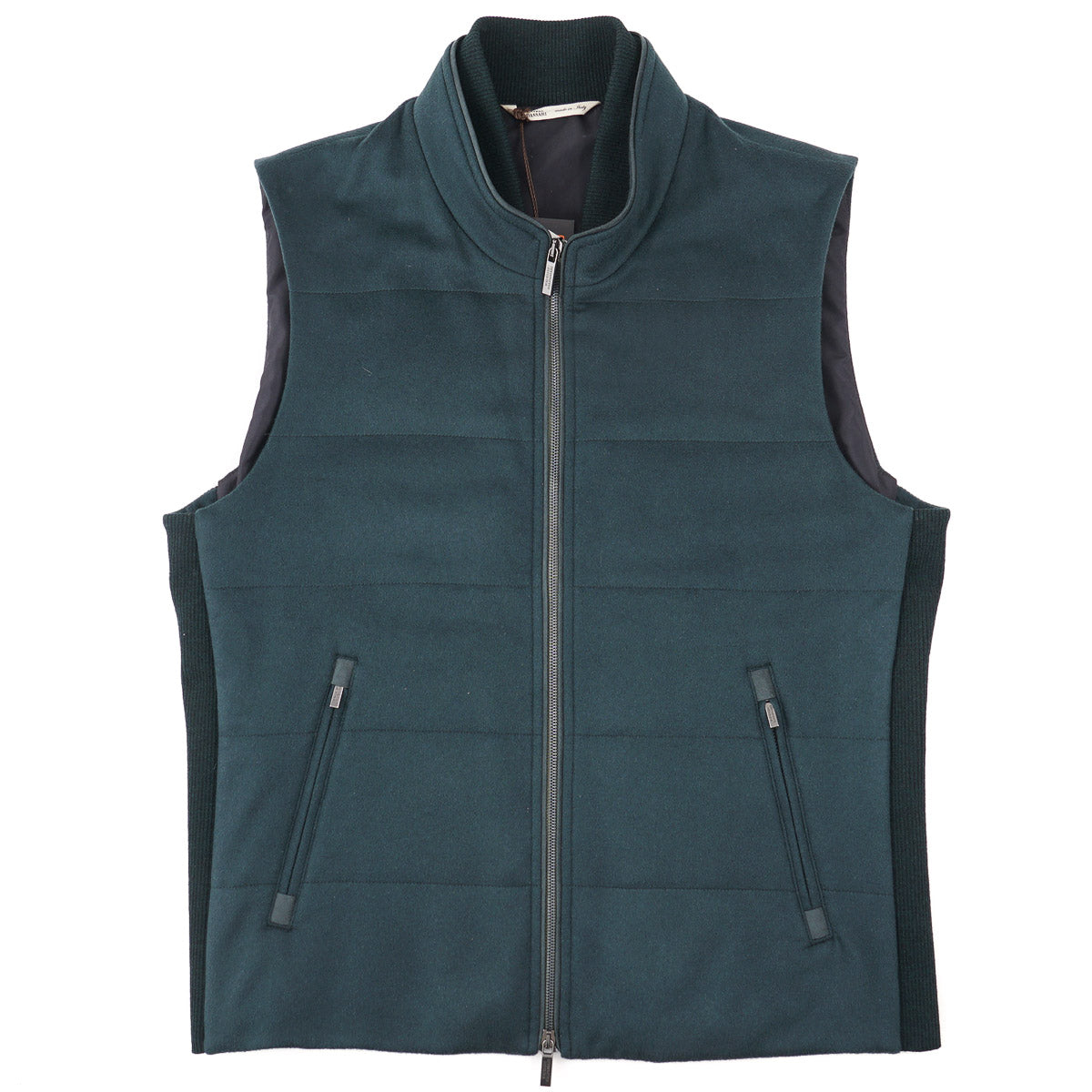 Maurizio Baldassari Flannel Cashmere 'Arena' Vest - Top Shelf Apparel