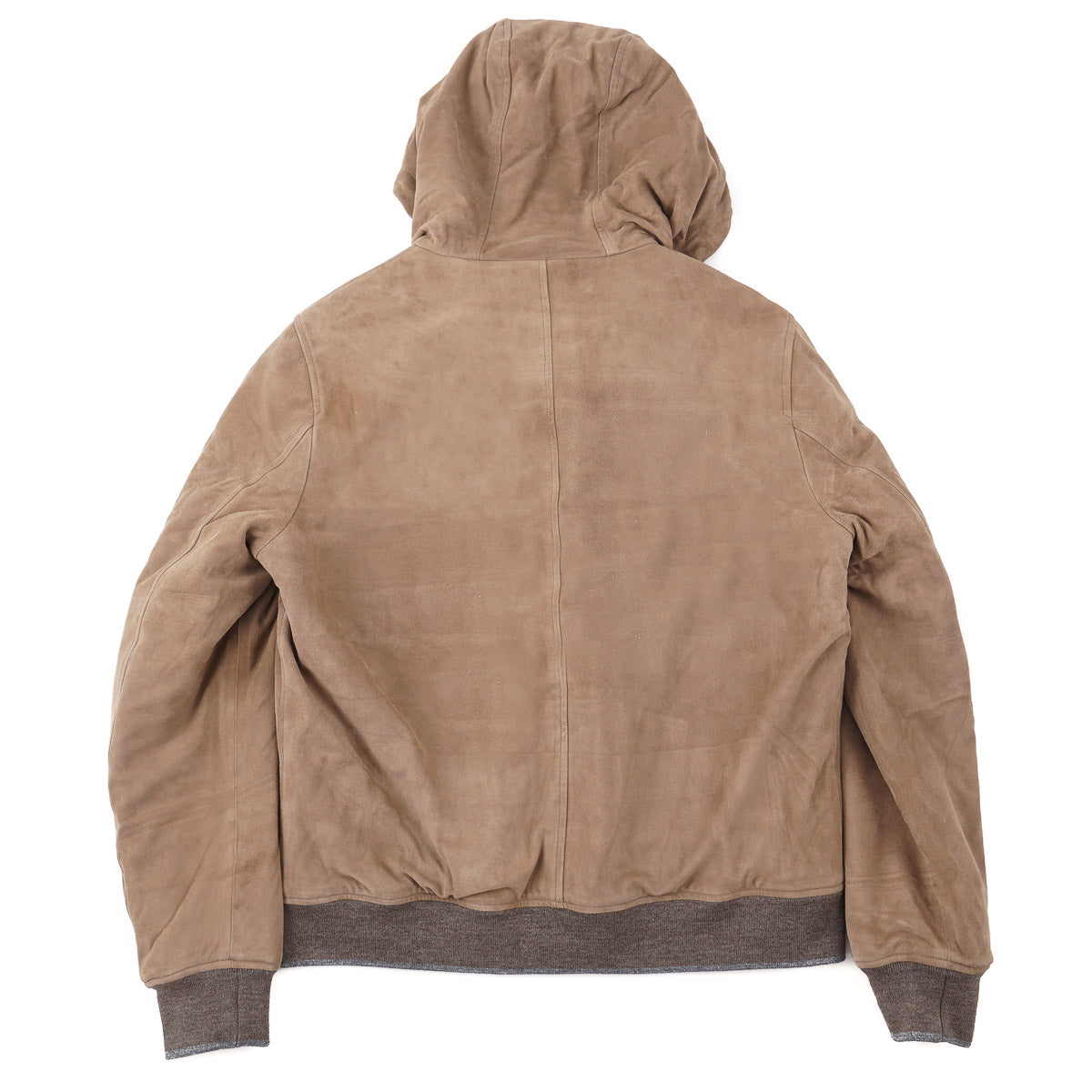 Fedeli Down-Filled Suede Short Parka - Top Shelf Apparel