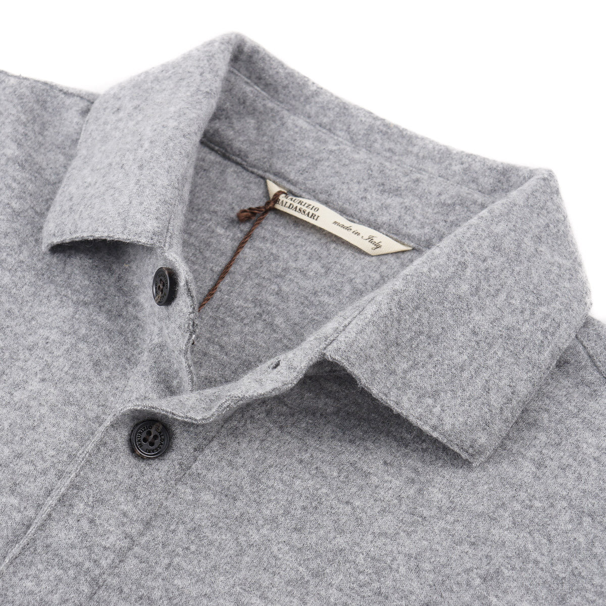 Maurizio Baldassari Solferino Cashmere Overshirt - Top Shelf Apparel