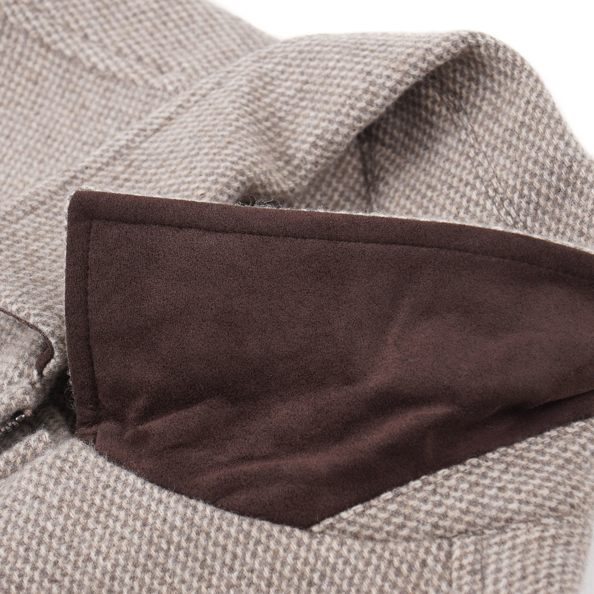 Maurizio Baldassari Wool-Cashmere Zip Jacket - Top Shelf Apparel