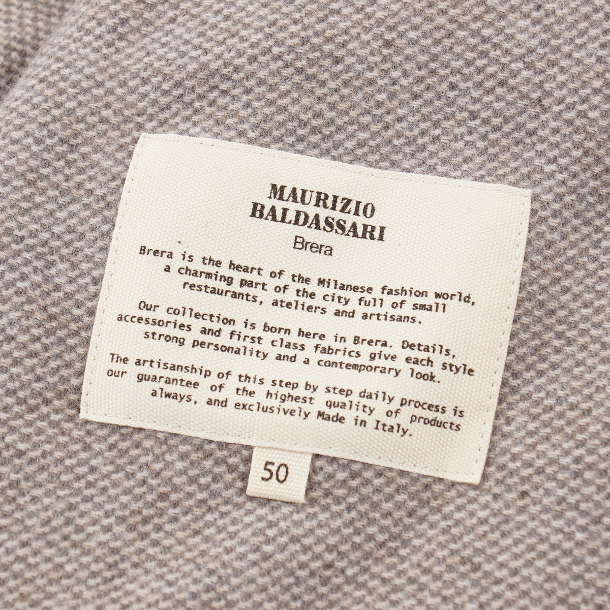 Maurizio Baldassari Wool-Cashmere Zip Jacket - Top Shelf Apparel