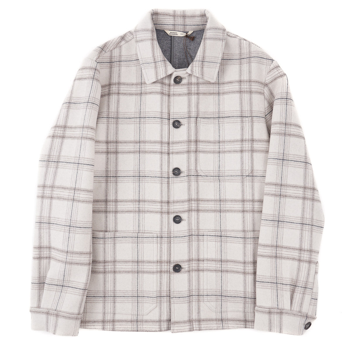 Maurizio Baldassari Wool-Cashmere Chore Jacket - Top Shelf Apparel