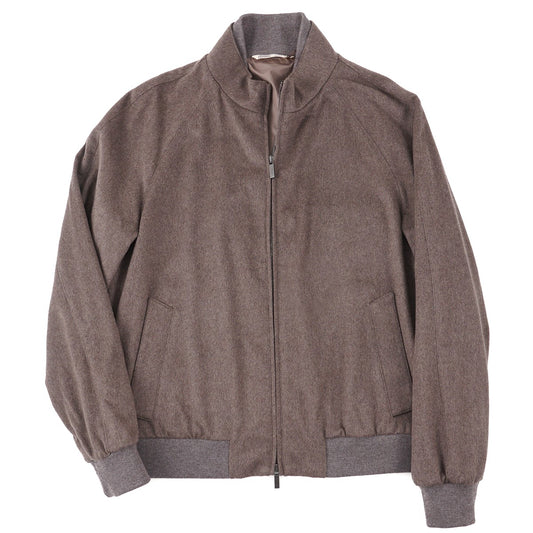 Maurizio Baldassari Cashmere Bomber Jacket - Top Shelf Apparel