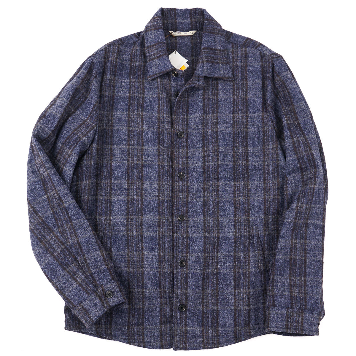 Maurizio Baldassari Baby Alpaca Overshirt - Top Shelf Apparel