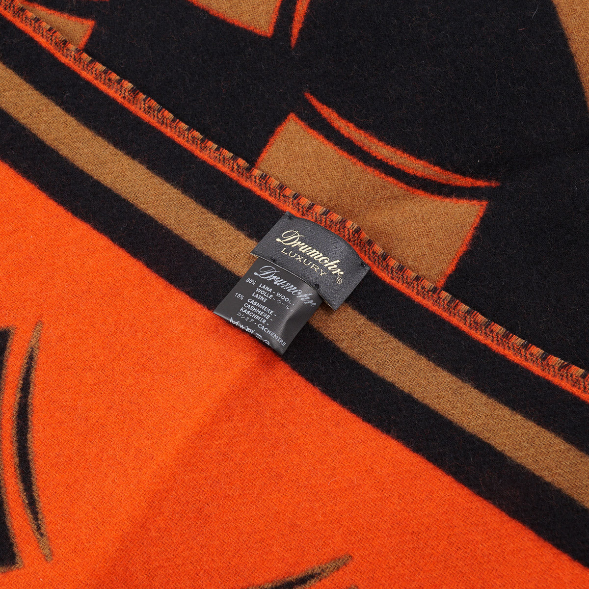 Drumohr Extra-Large Wool-Cashmere Scarf - Top Shelf Apparel