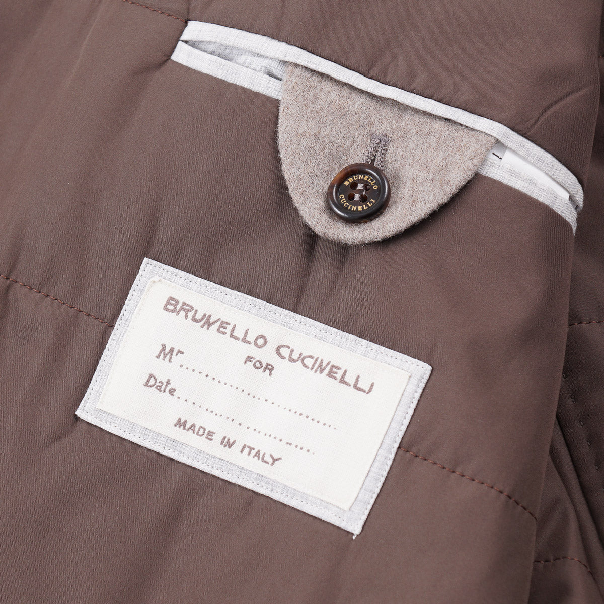 Brunello Cucinelli Insulated Wool-Cashmere Overcoat - Top Shelf Apparel