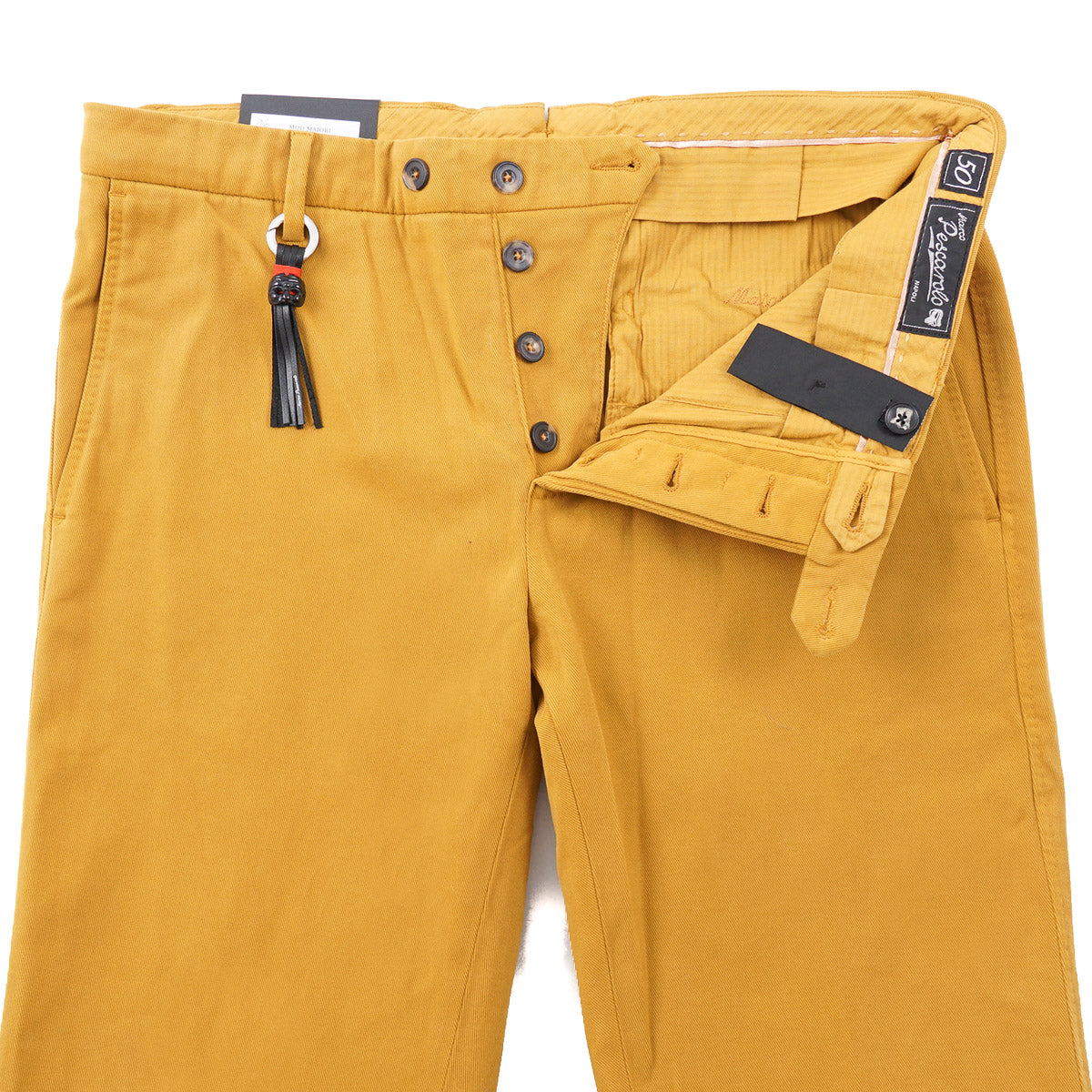 Marco Pescarolo Slim-Fit Cotton Pants - Top Shelf Apparel