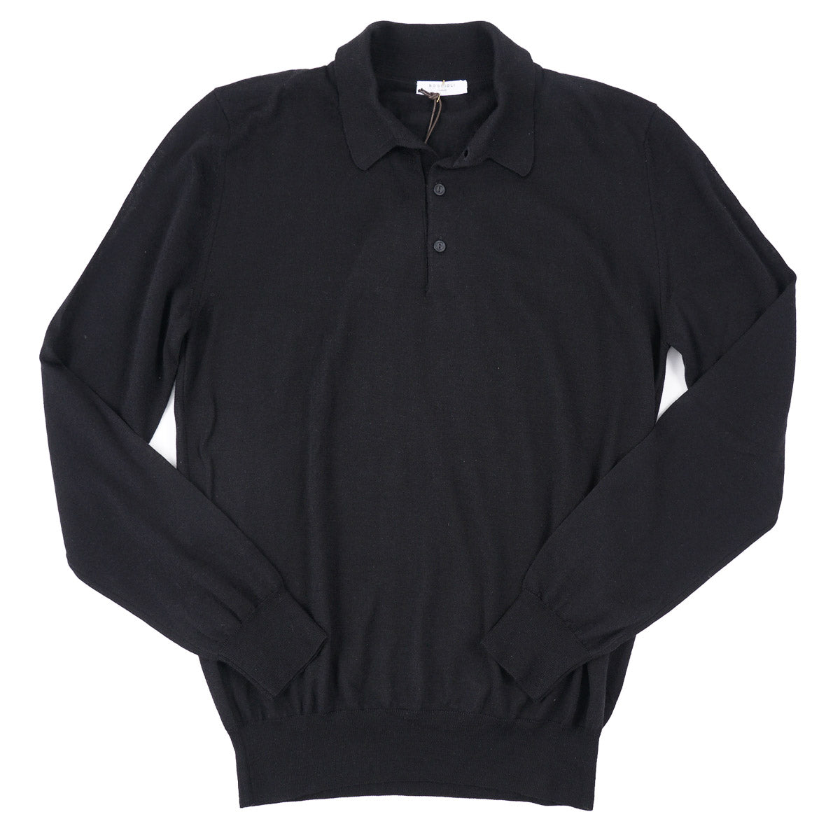 Boglioli Superfine Cashmere-Silk Polo Sweater - Top Shelf Apparel