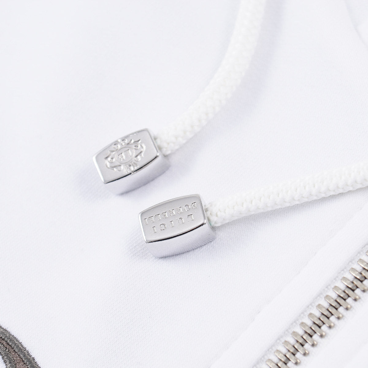 Borrelli Full-Zip Hooded Sweatshirt