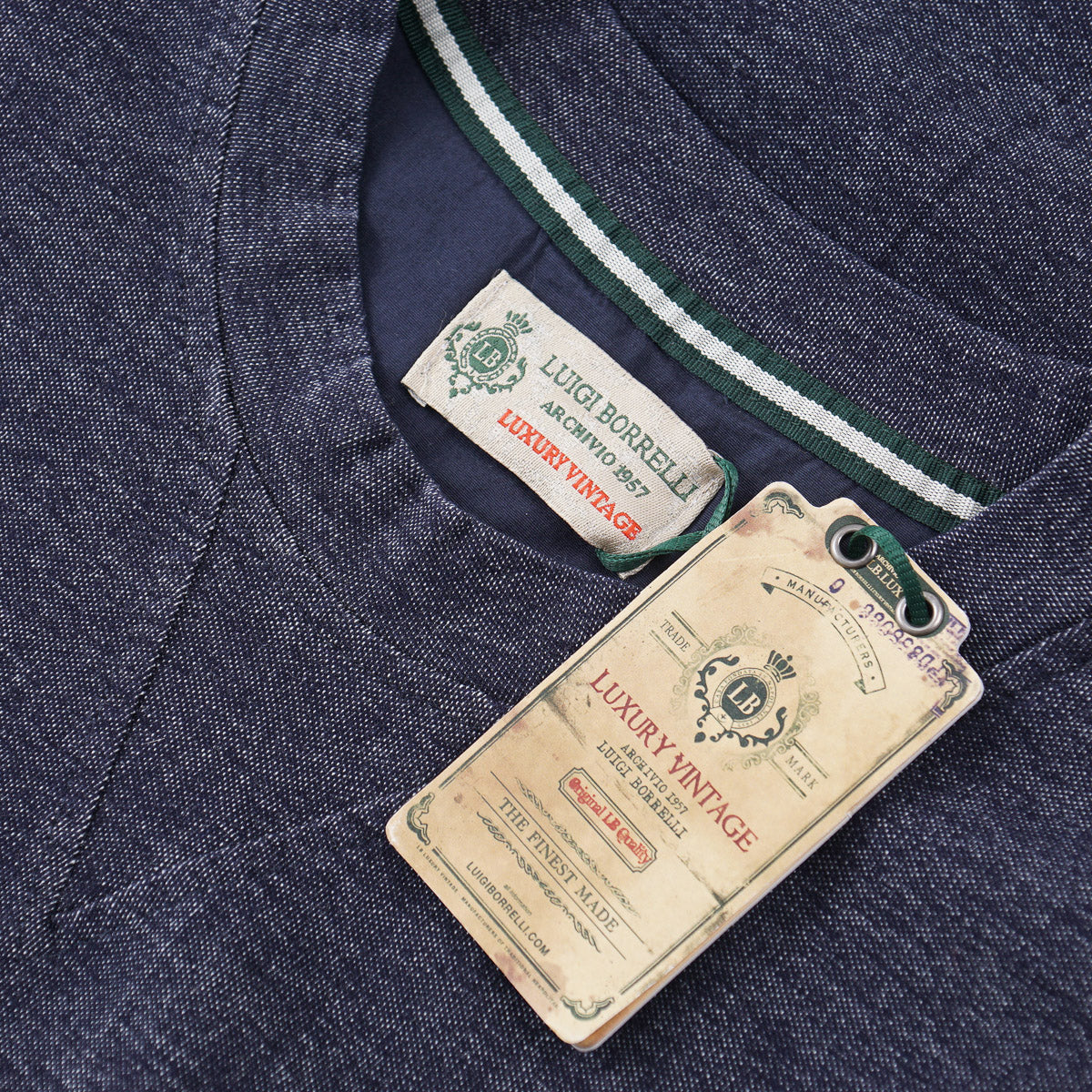 Borrelli Micro Pique Cotton Sweatshirt