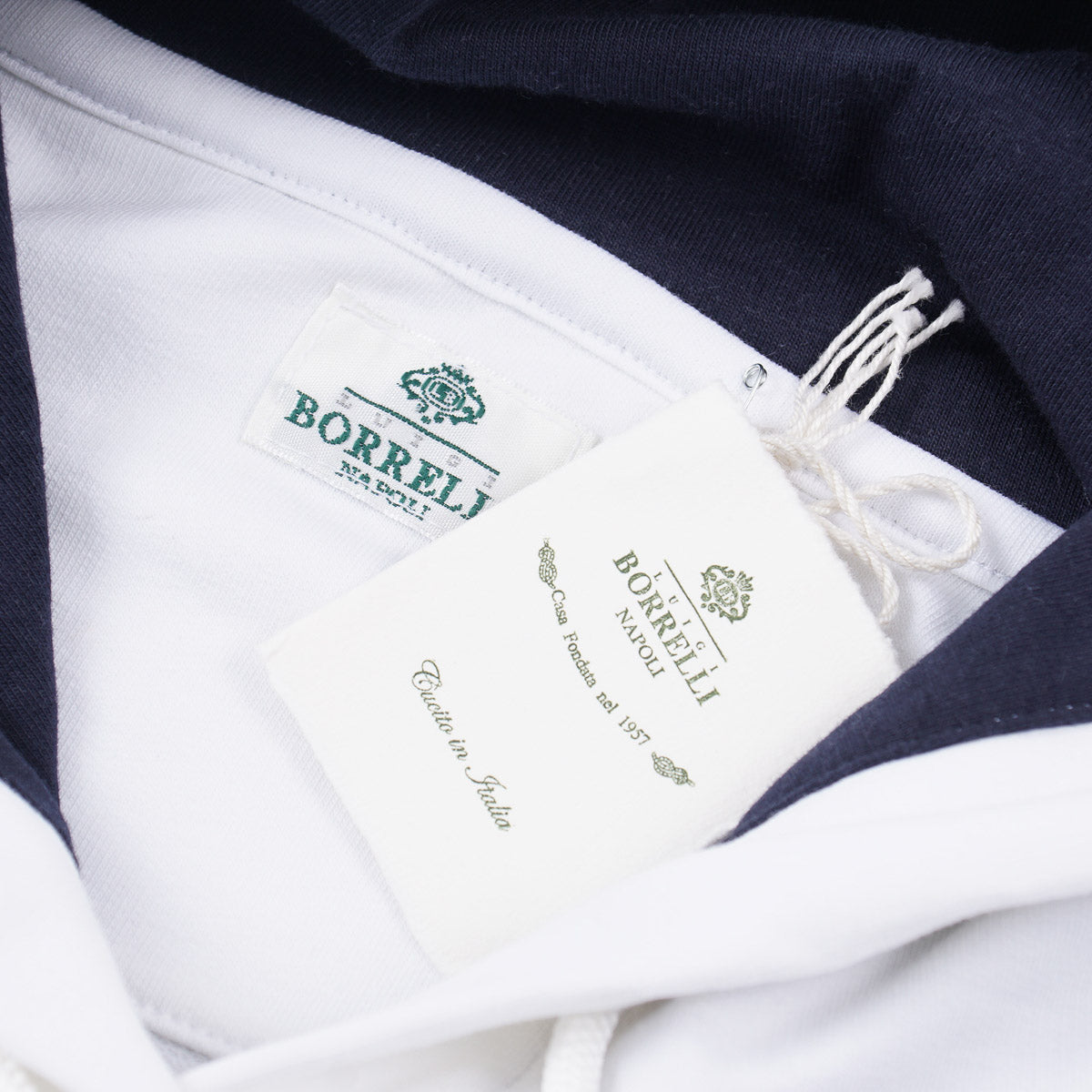 Borrelli Pullover Hooded Sweatshirt