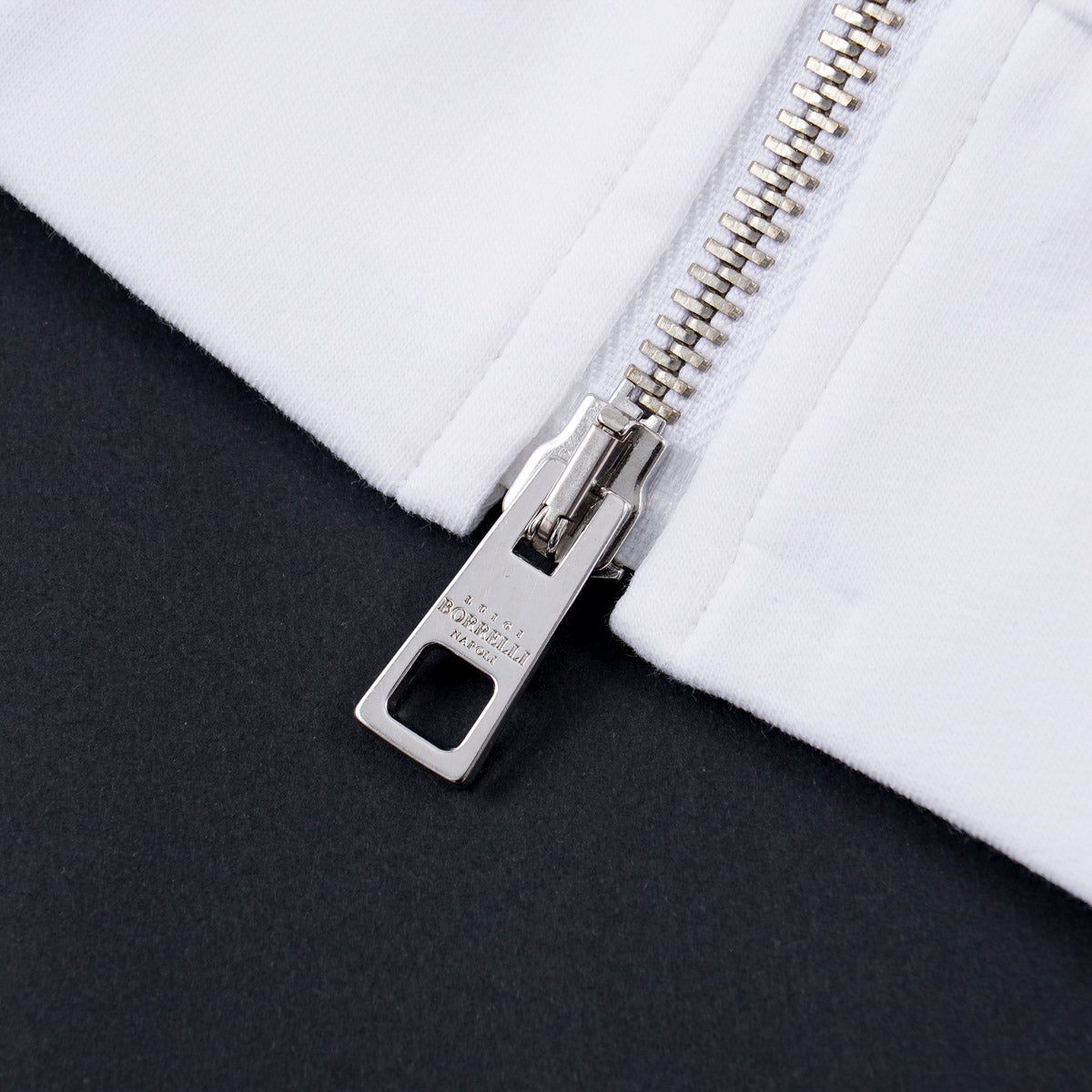 Borrelli Full-Zip Track Jacket Sweatshirt