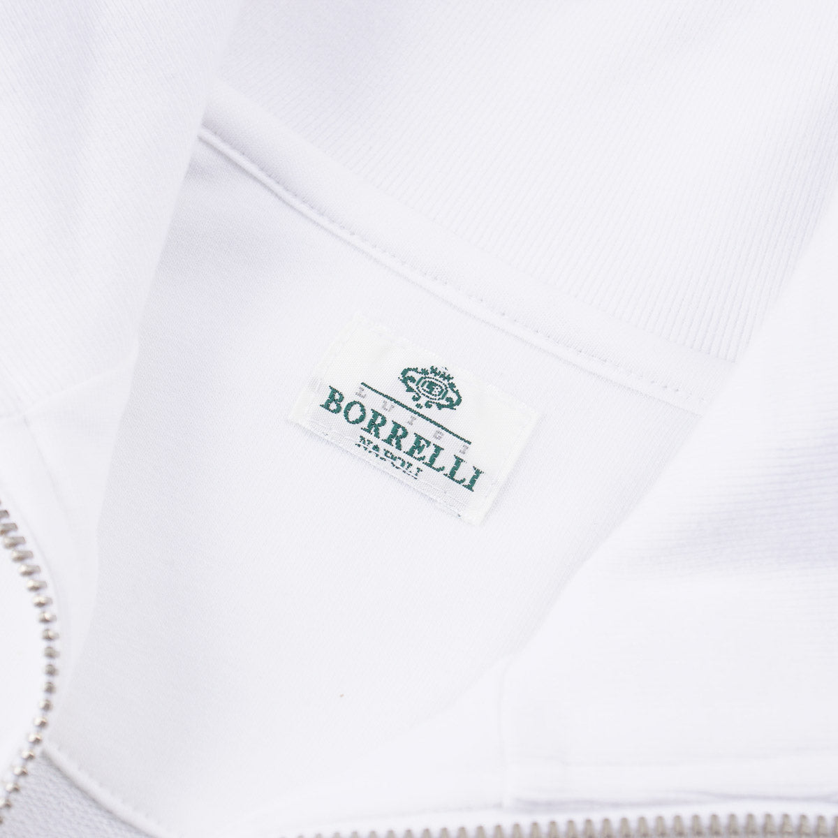 Borrelli Full-Zip Track Jacket Sweatshirt