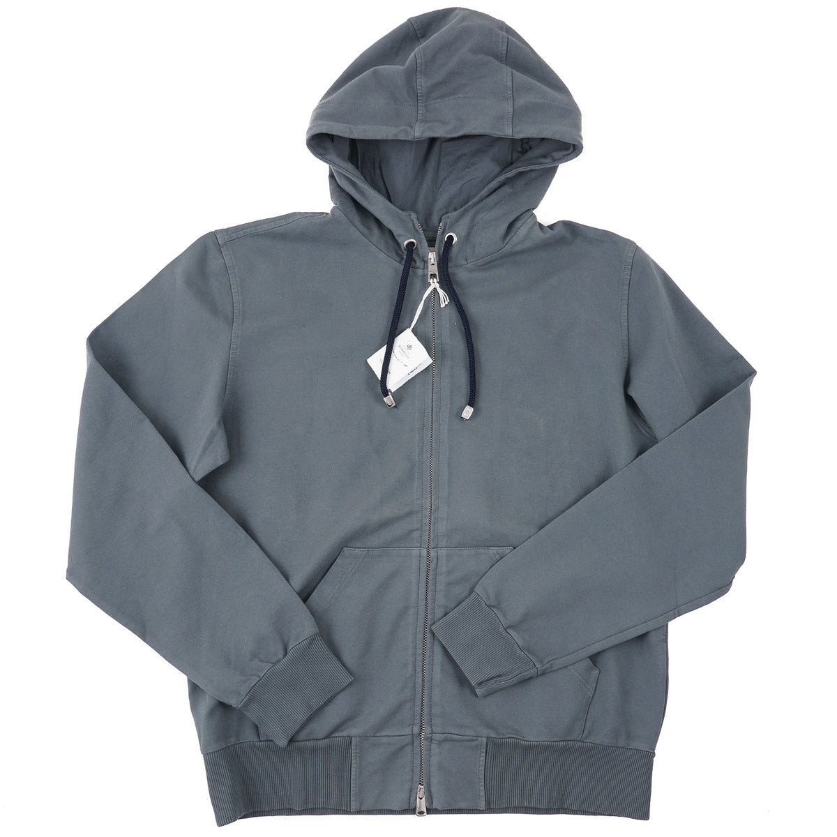 Borrelli Full-Zip Hooded Sweatshirt