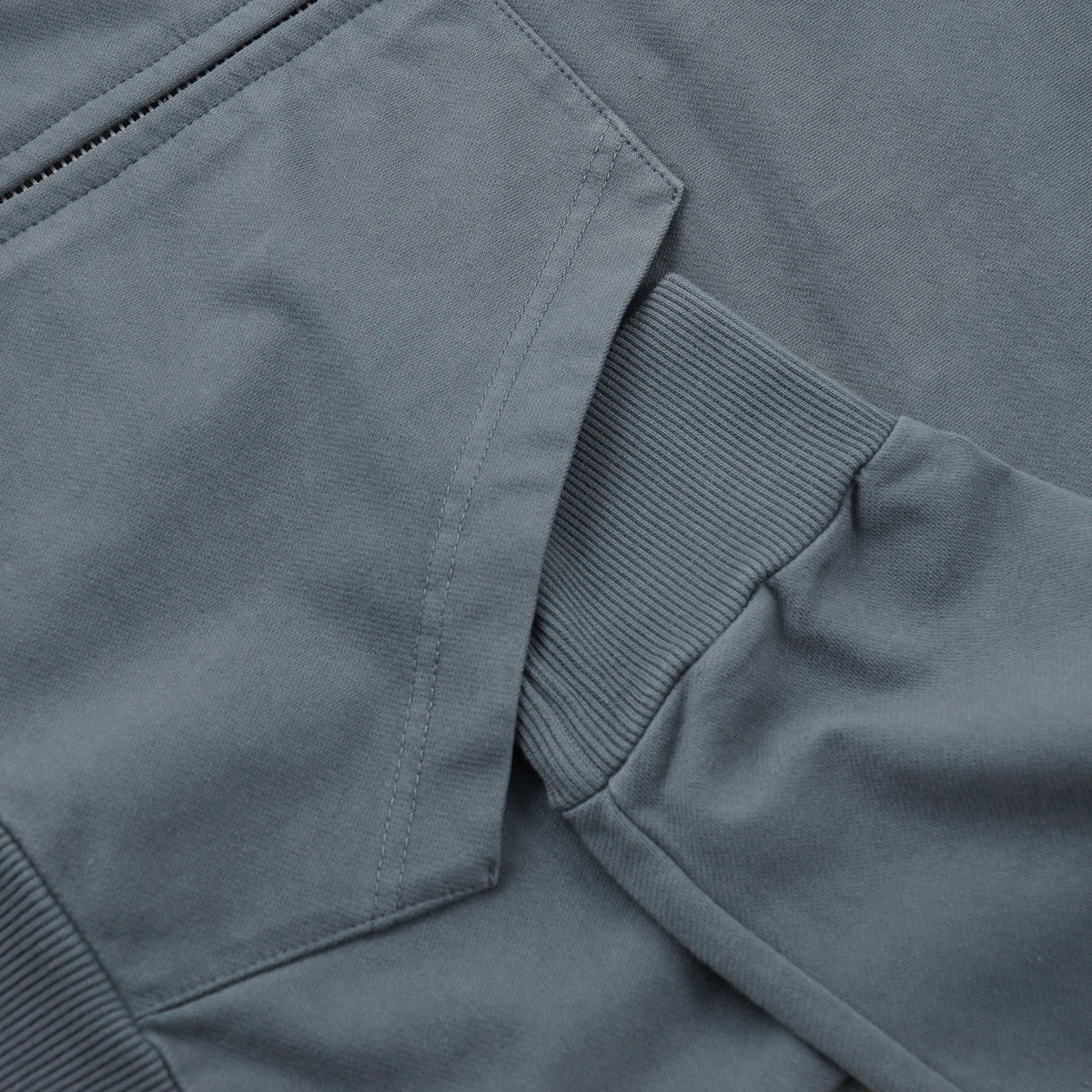 Borrelli Full-Zip Hooded Sweatshirt