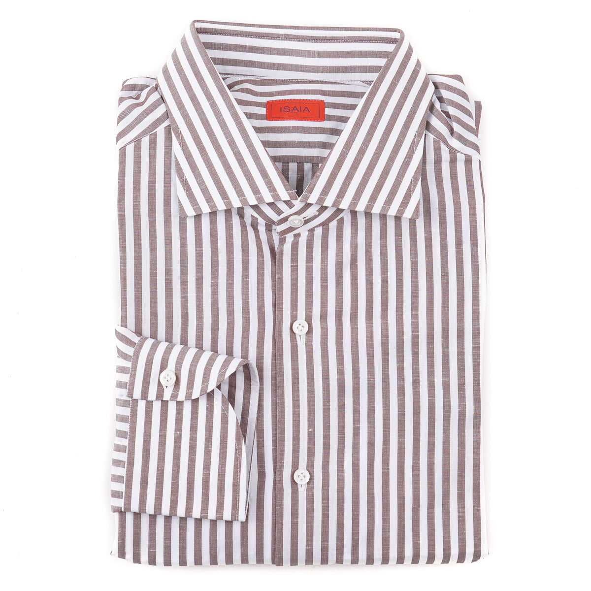 Isaia Lightweight Cotton and Linen Shirt - Top Shelf Apparel