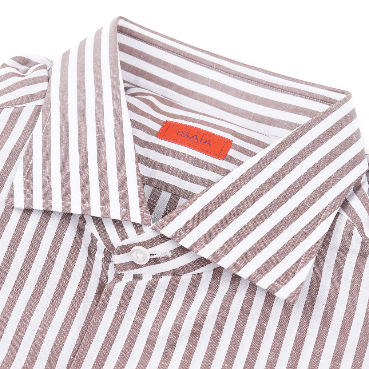 Isaia Lightweight Cotton and Linen Shirt - Top Shelf Apparel