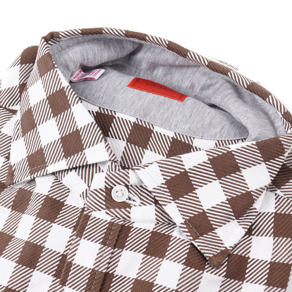 Isaia Slim-Fit Twill Cotton Shirt - Top Shelf Apparel