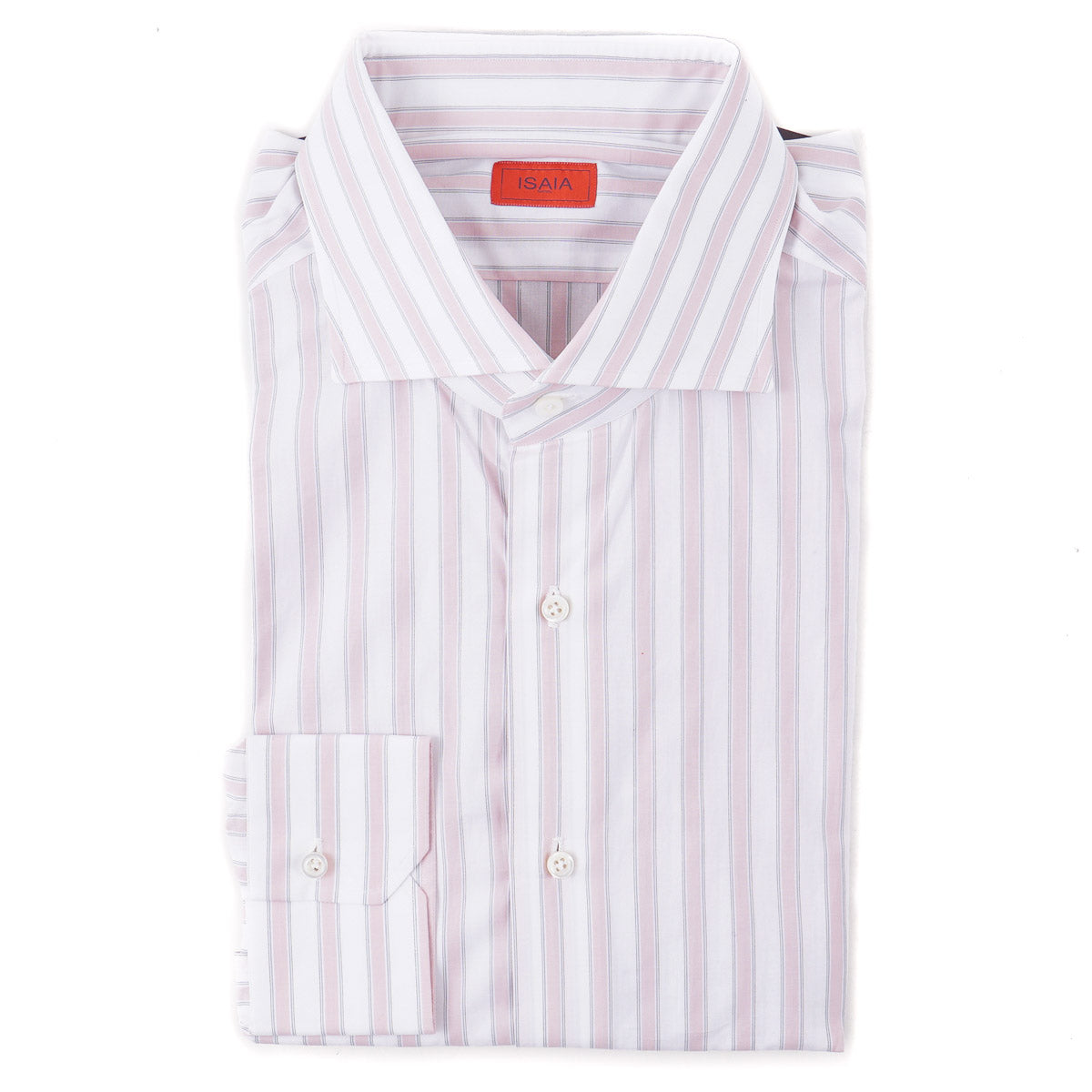 Isaia 'Mix' Tailored-Fit Cotton Shirt - Top Shelf Apparel