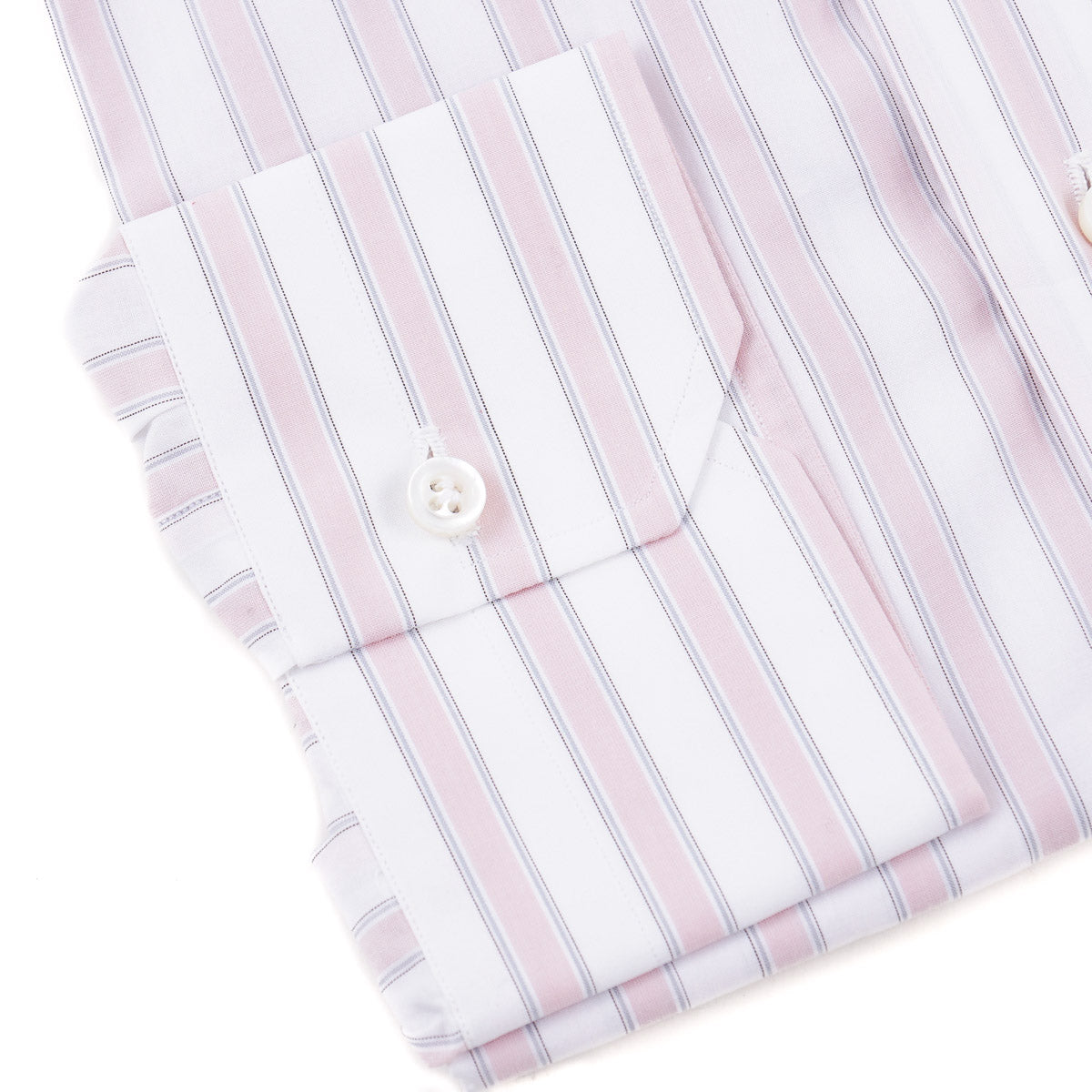 Isaia 'Mix' Tailored-Fit Cotton Shirt - Top Shelf Apparel