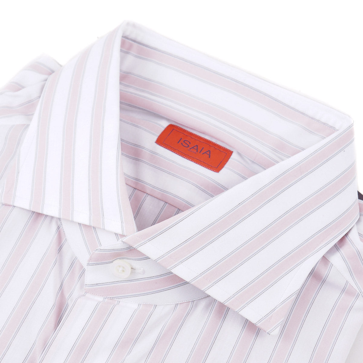 Isaia 'Mix' Tailored-Fit Cotton Shirt - Top Shelf Apparel