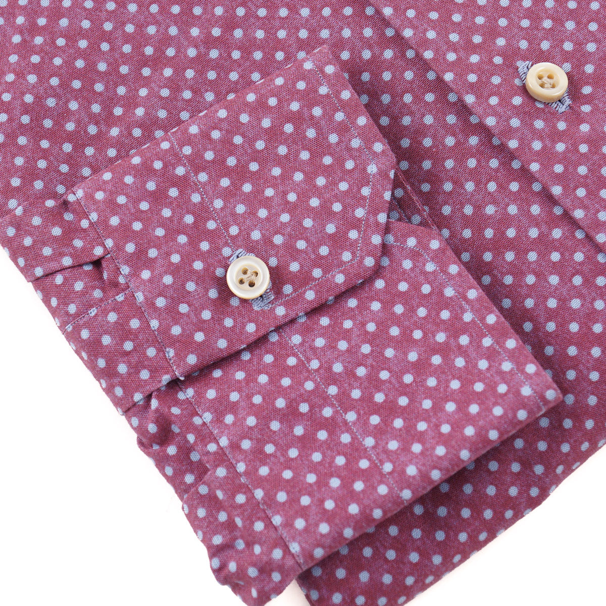 Isaia 'Mix' Tailored-Fit Cotton Shirt - Top Shelf Apparel