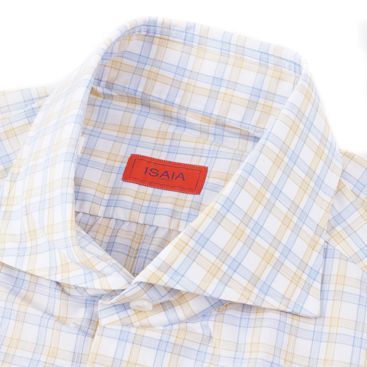 Isaia Tailored-Fit 'Mix' Cotton Shirt - Top Shelf Apparel