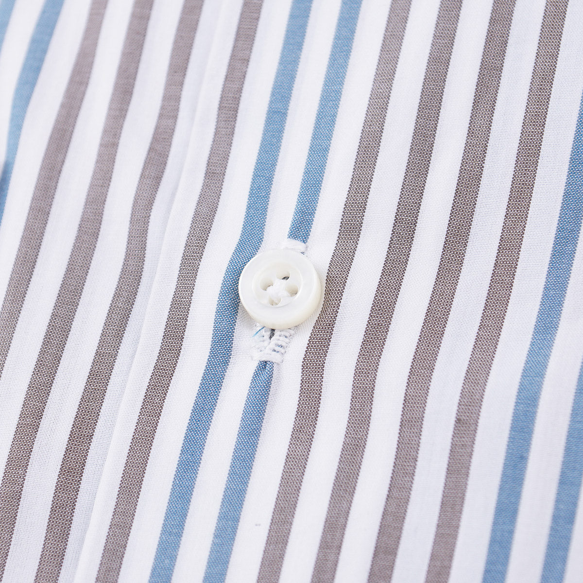 Isaia Tailored-Fit 'Mix' Cotton Shirt - Top Shelf Apparel