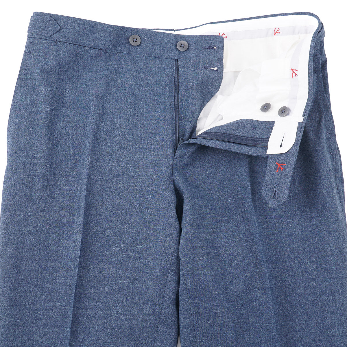 Isaia 'Sanita' Wool-Silk-Linen Pants - Top Shelf Apparel