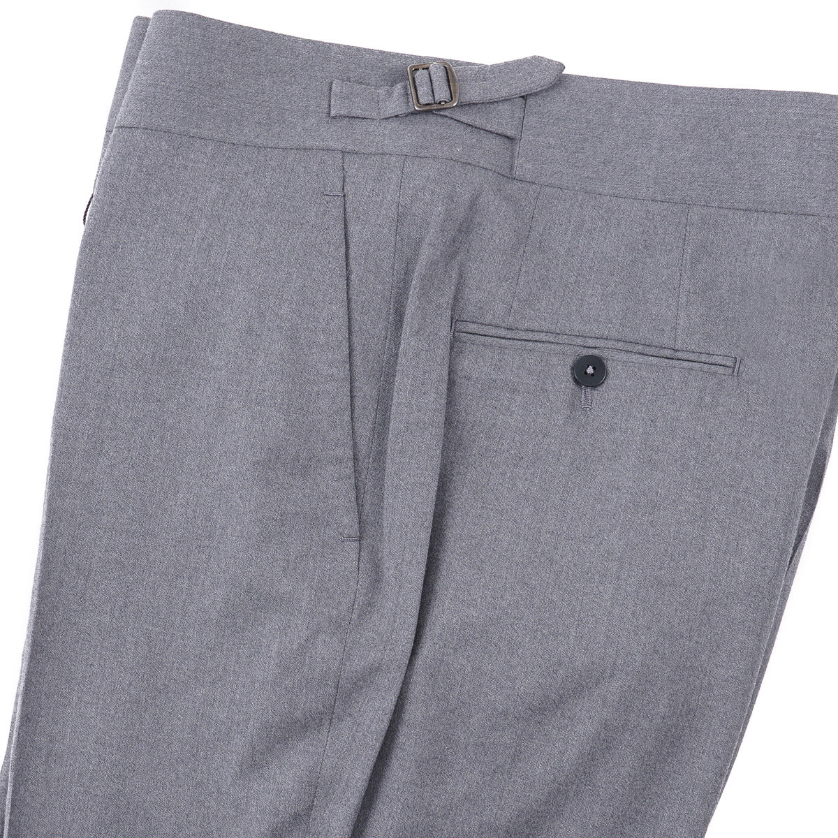 Isaia 'Casalnuovo' Gray Wool Pants - Top Shelf Apparel