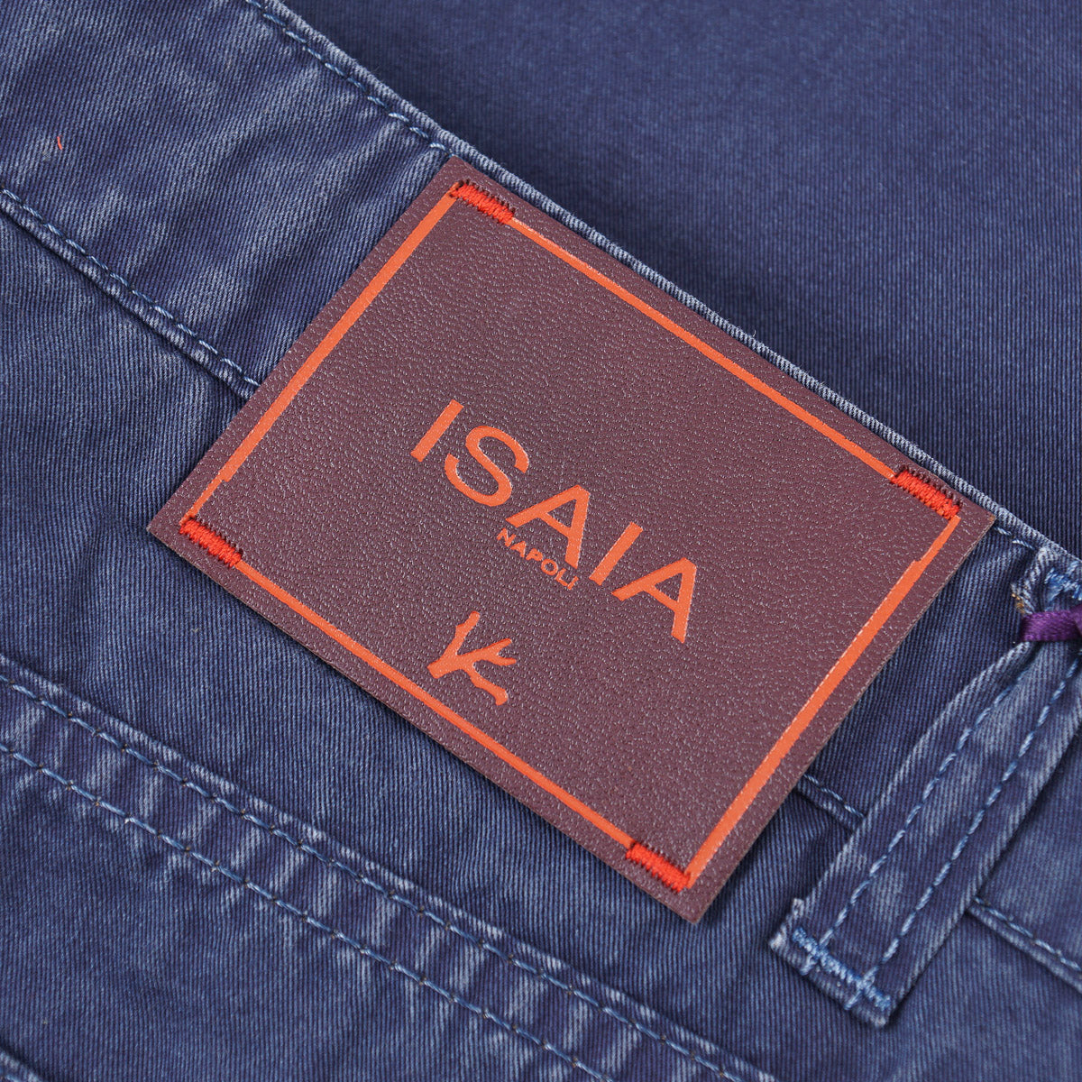 Isaia Slim-Fit 5-Pocket Cotton Pants - Top Shelf Apparel