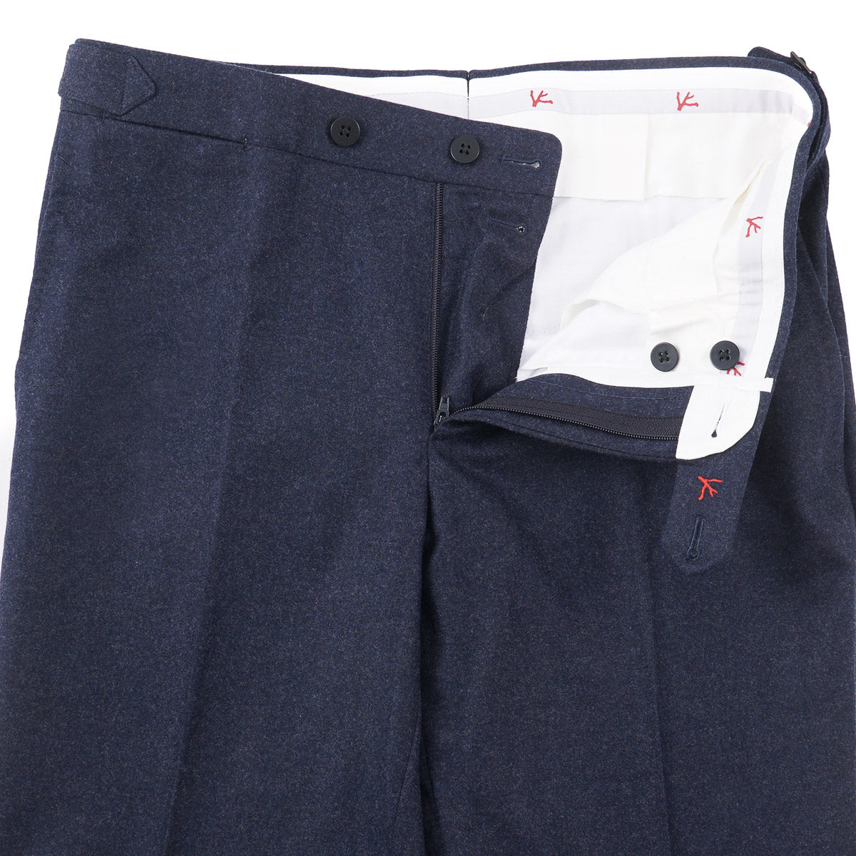 Isaia 'Sanita' 170s Wool-Cashmere Pants - Top Shelf Apparel