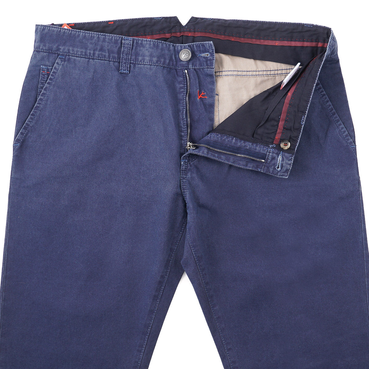 Isaia Slim-Fit 5-Pocket Cotton Pants - Top Shelf Apparel