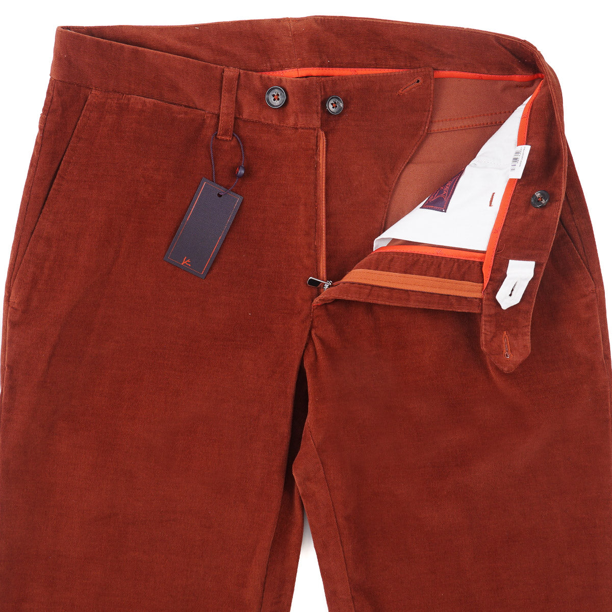 Isaia Brushed Velvet Corduroy Jeans - Top Shelf Apparel