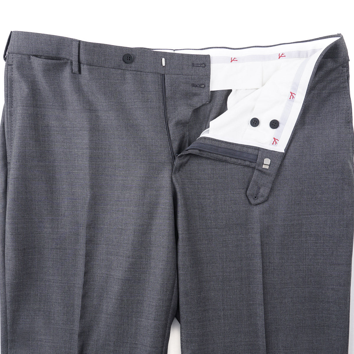 Isaia Micro Patterned Wool Suit - Top Shelf Apparel