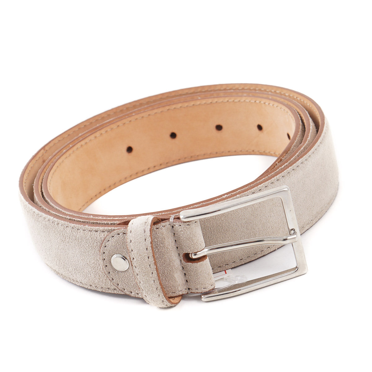 Isaia Brushed Calf Suede Belt - Top Shelf Apparel