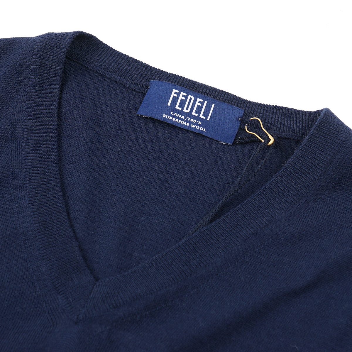 Fedeli Lightweight 140s Merino Wool Sweater