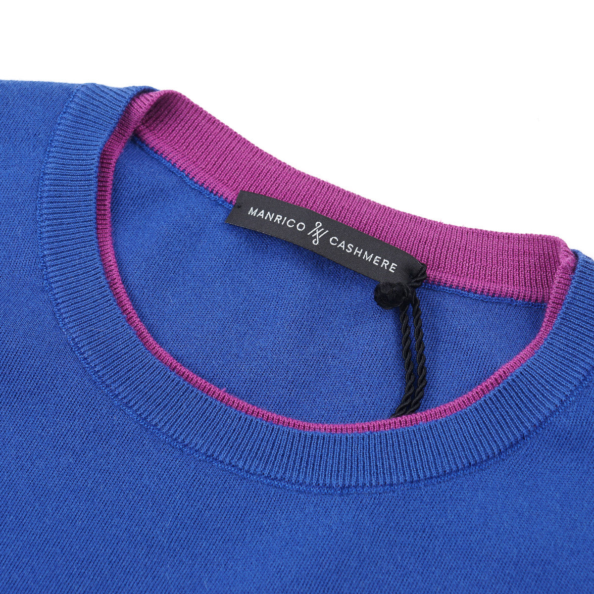 Manrico Slim-Fit Tipped Cashmere Sweater