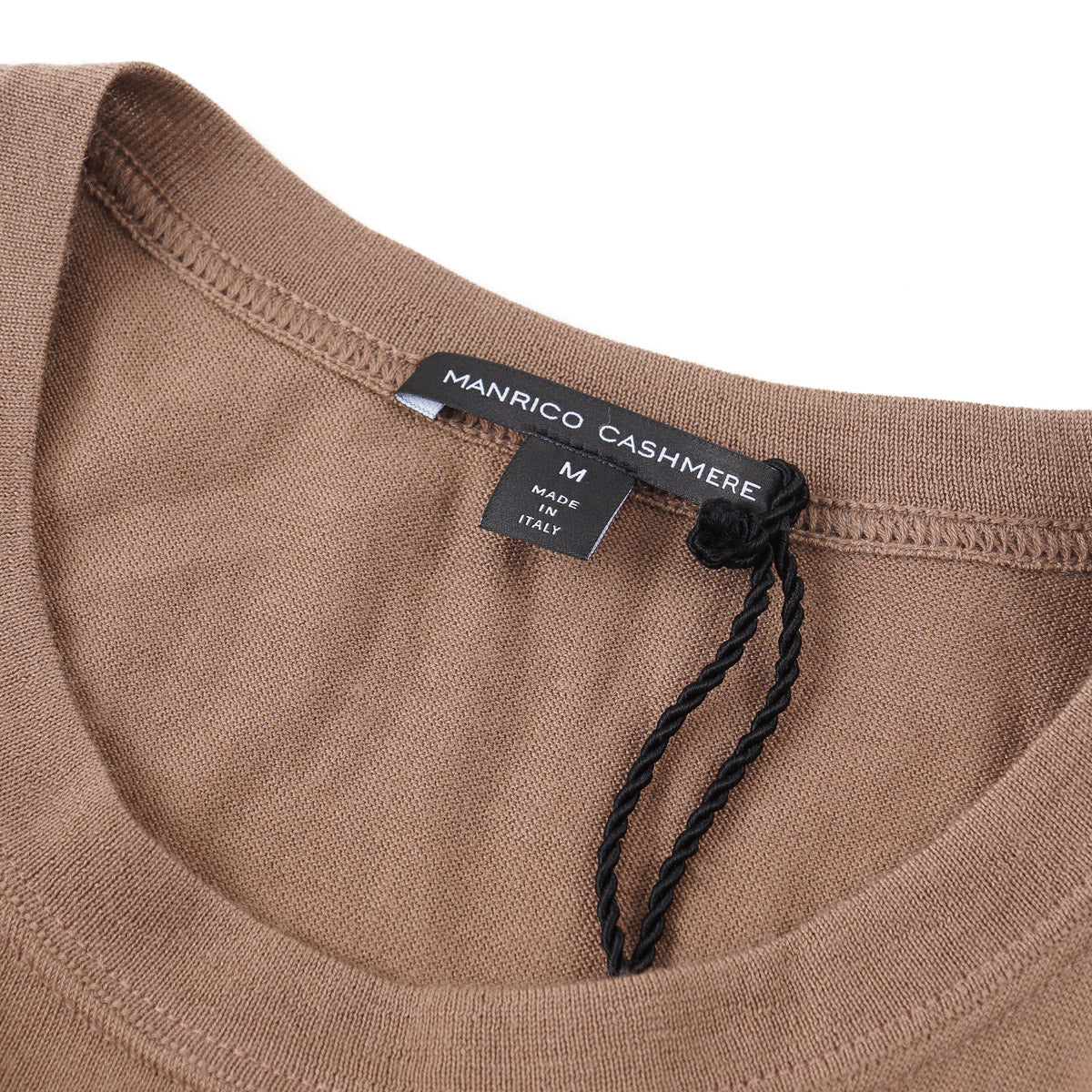 Manrico Lightweight Cashmere 'T-Shirt' Sweater