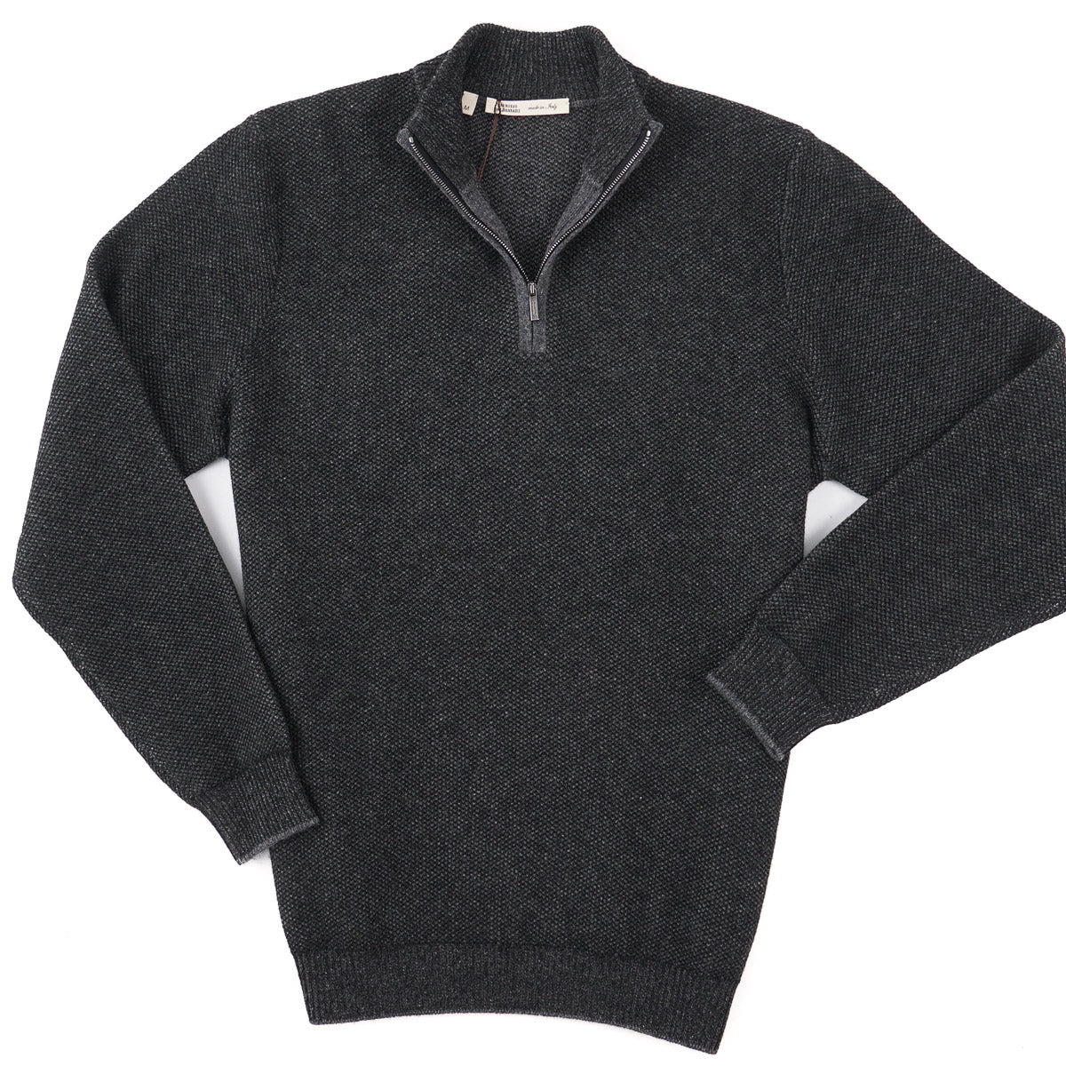 Maurizio Baldassari Piquet Cashmere Sweater