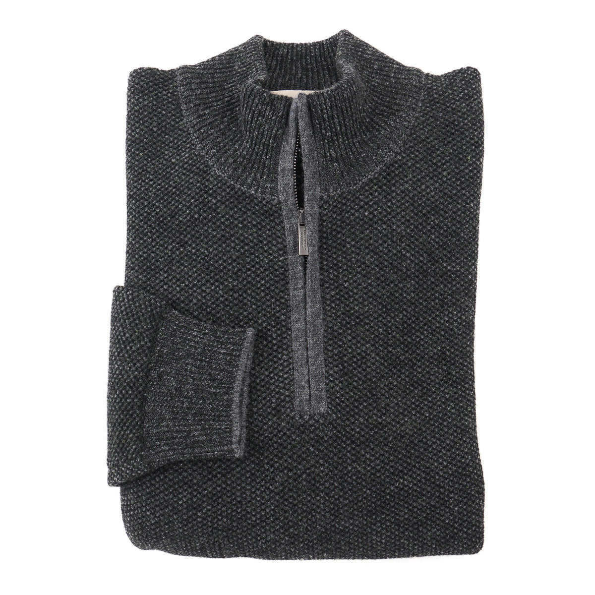 Maurizio Baldassari Piquet Cashmere Sweater