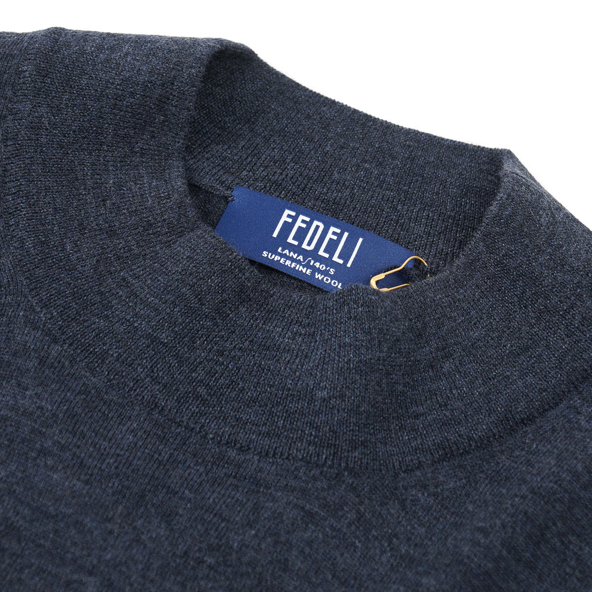 Fedeli Lightweight 140s Merino Wool Sweater