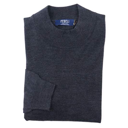 Fedeli Lightweight 140s Merino Wool Sweater