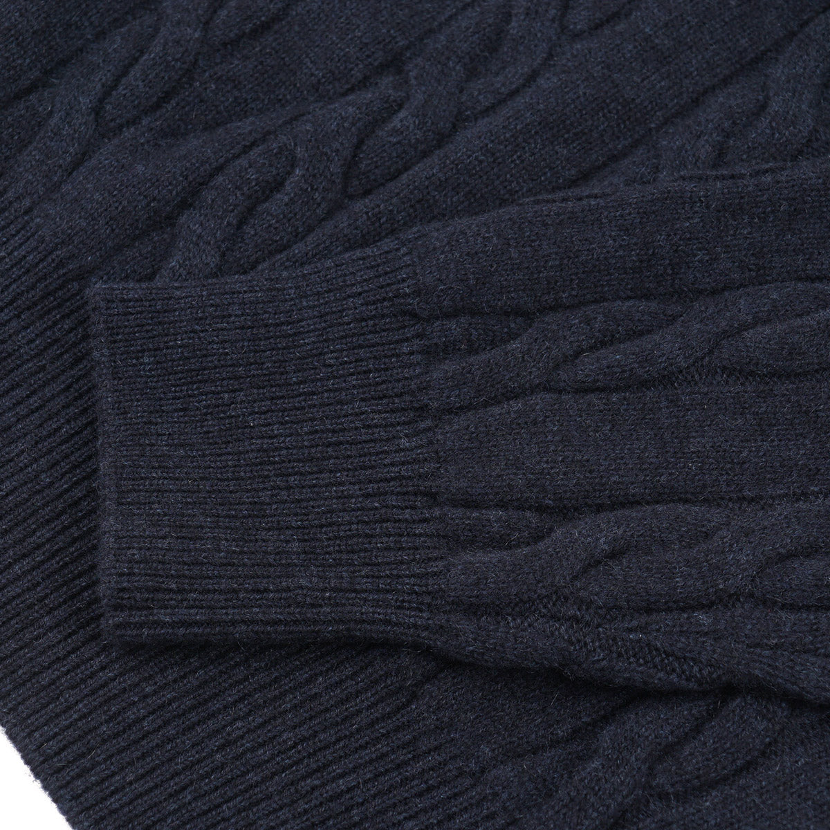 Manrico Cable Knit Cashmere Sweater - Top Shelf Apparel