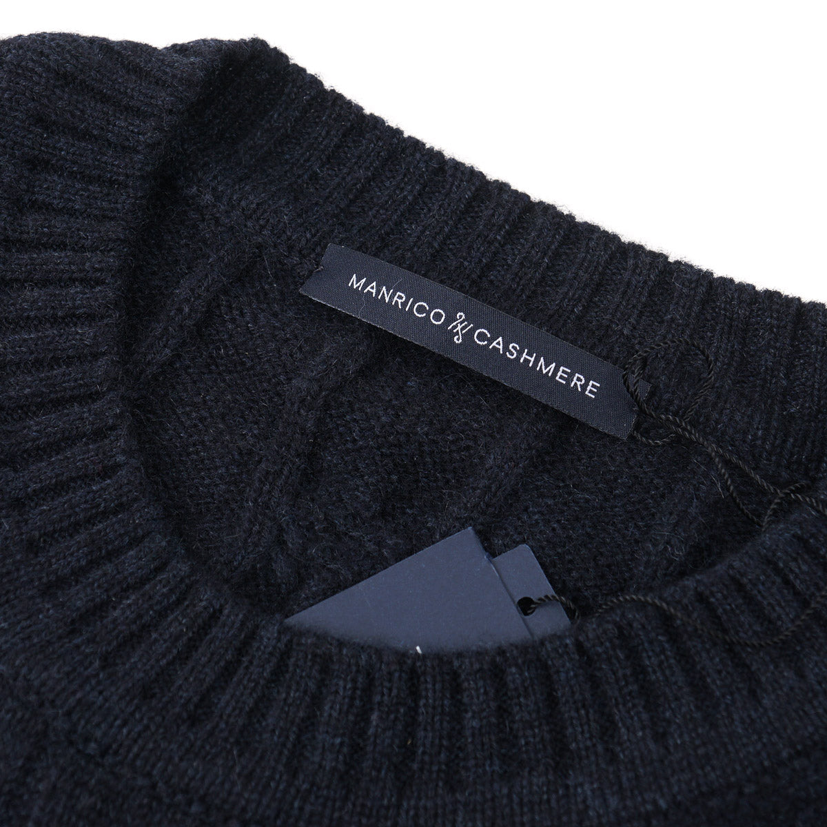 Manrico Cable Knit Cashmere Sweater - Top Shelf Apparel