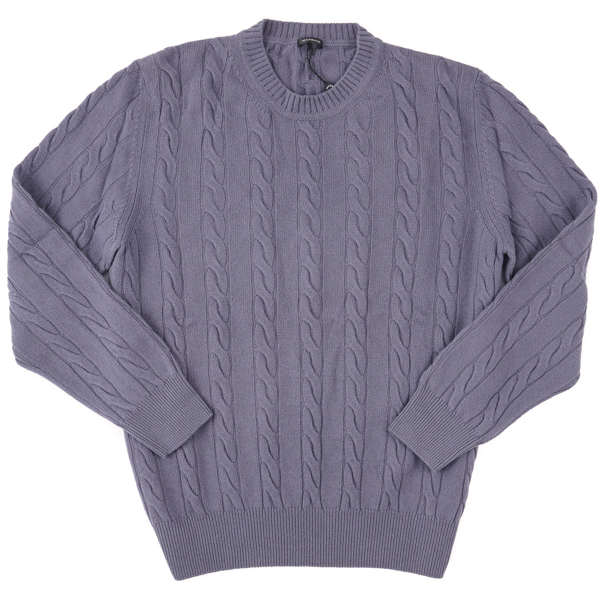 Manrico Cable Knit Cashmere Sweater - Top Shelf Apparel