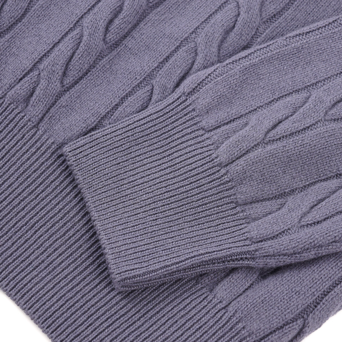 Manrico Cable Knit Cashmere Sweater - Top Shelf Apparel