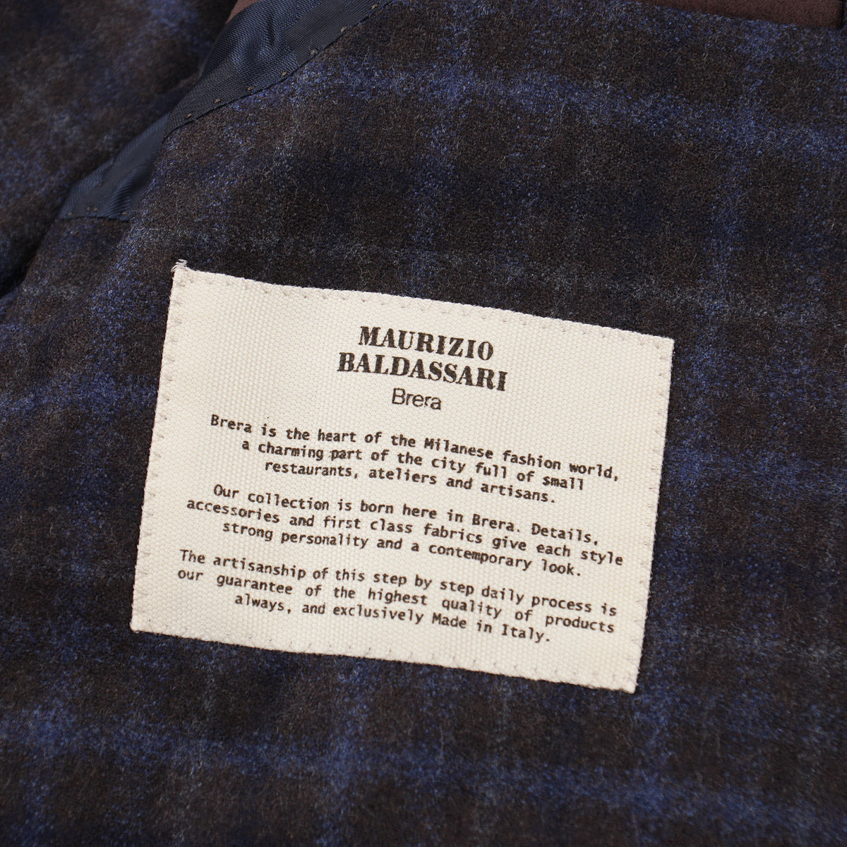 Maurizio Baldassari Flannel Wool 'Soft Jacket' - Top Shelf Apparel