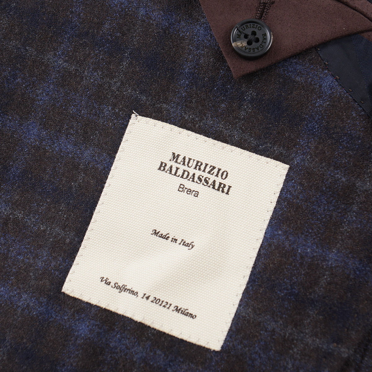 Maurizio Baldassari Flannel Wool 'Soft Jacket' - Top Shelf Apparel